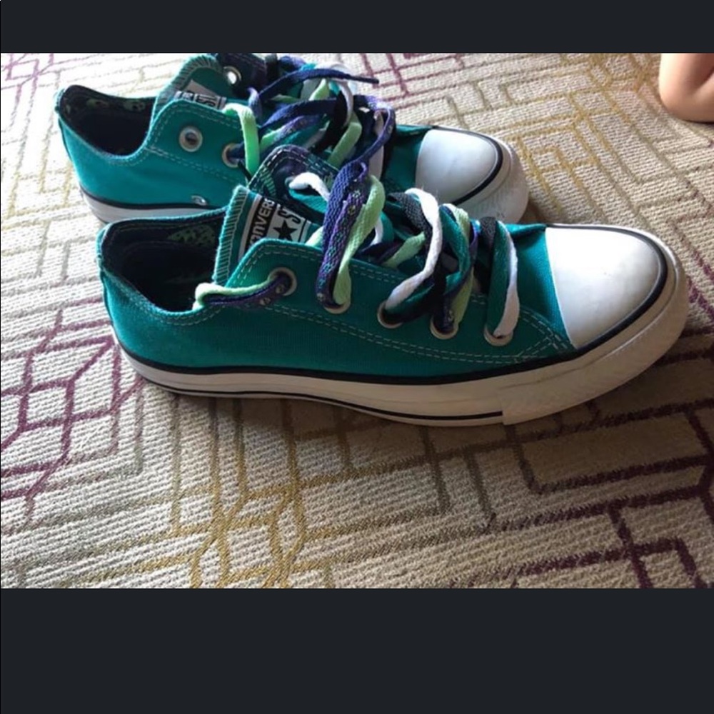 Teal Converse New